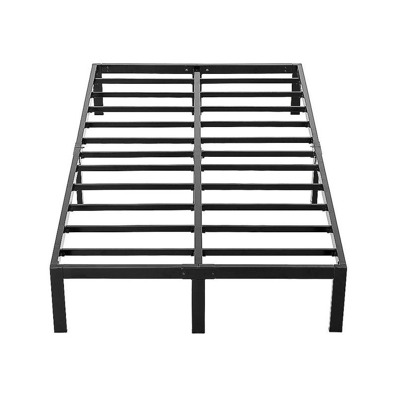 King Single Full Metal Bed Frame Base  Sturdy Steel Bed Base for Australian Mattress