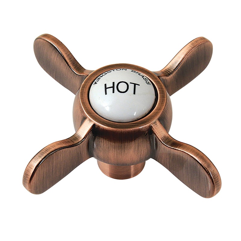 KSH285ACH Hot Metal Cross Handle, Antique Copper