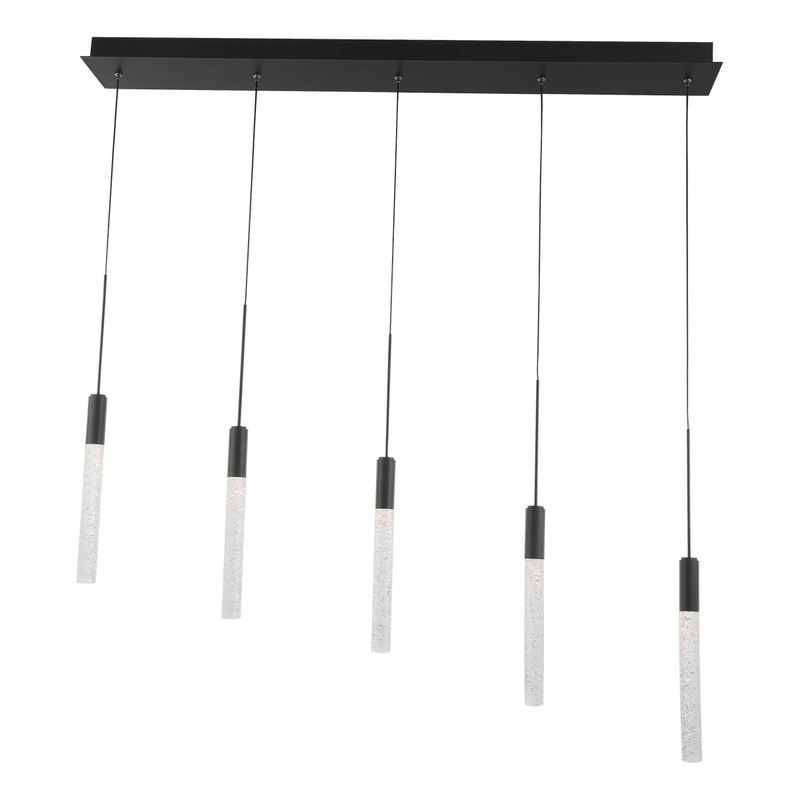 LED Pendant from the Magic Collection in Black Finish by Modern Forms