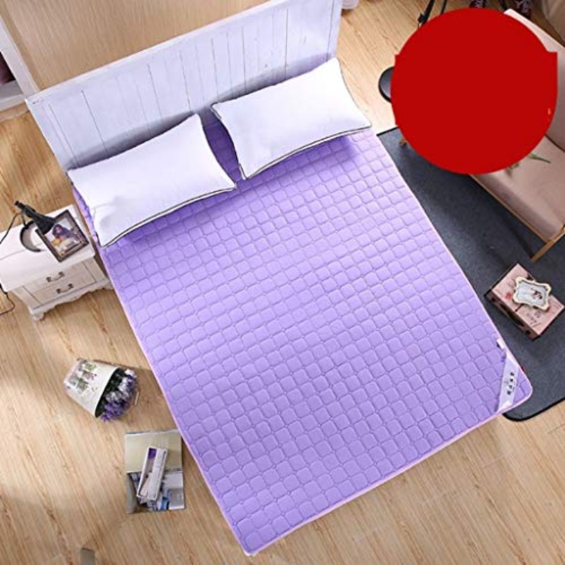 Pieghevoli Futon Materassi dal coperchio di protezione, materasso in cotone biologico Da Memory Foam Con imbottito materasso materasso tatami tradizionale da solido a colori futon antiscivolo acari, t