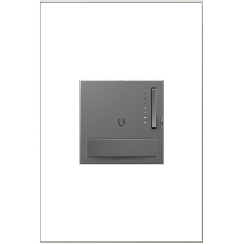 Sensadimmer, Auto-On/Auto-Off from the Adorne Collection in Magnesium Finish by Legrand