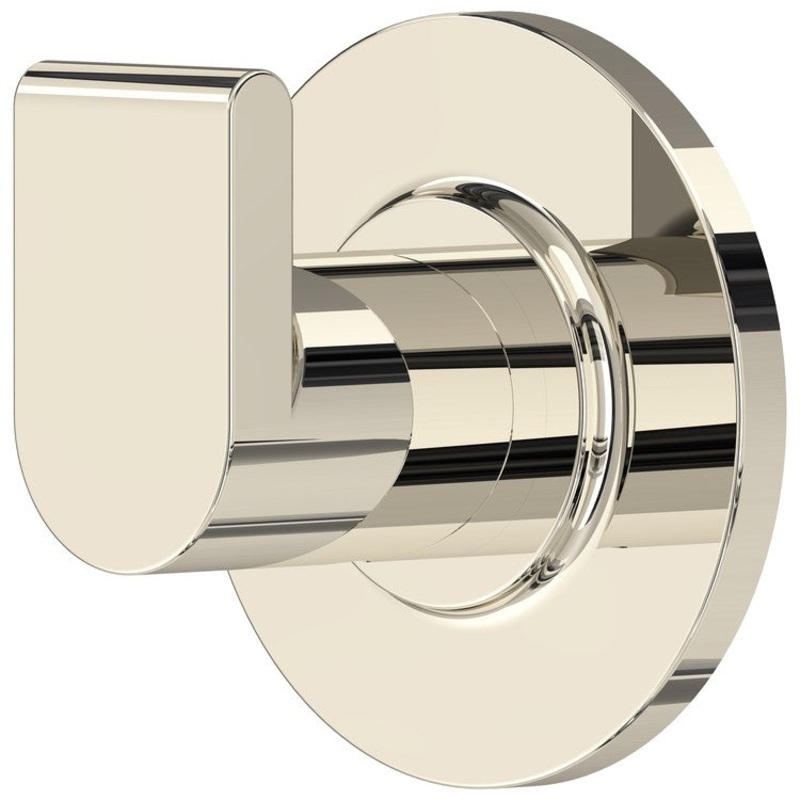 Tub Filler Trim Authentica Thermostatic/Pressure Balance 2 Lever Polished Nickel 8 Inch Spread Wall Mount 5.4 Gallons per Minute