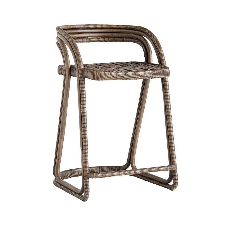 Arteriors 5632 Harrington Counter Stool Moth Gray