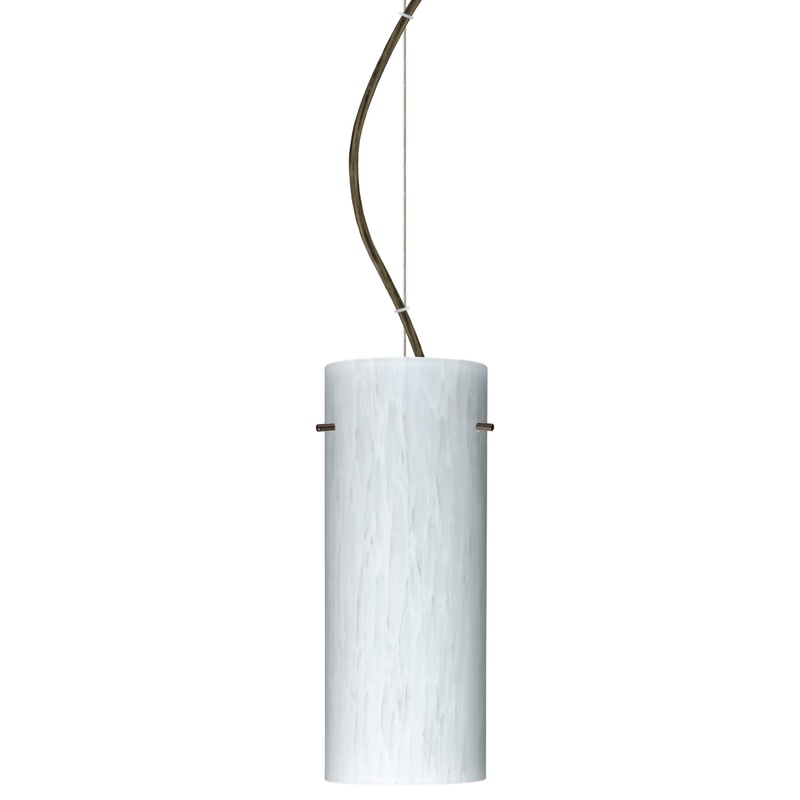 Besa 1KX-412319-BR Stilo One Light Pendant Bronze