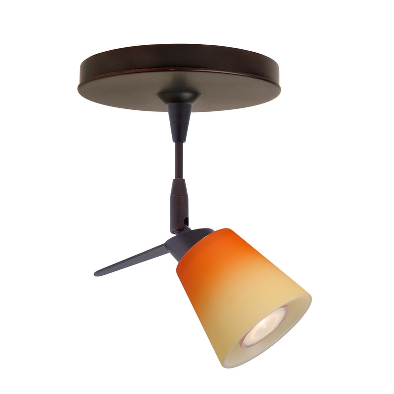 Besa 1SP-5042OP-BR Canto One Light Spotlight Bronze (Discontinued)
