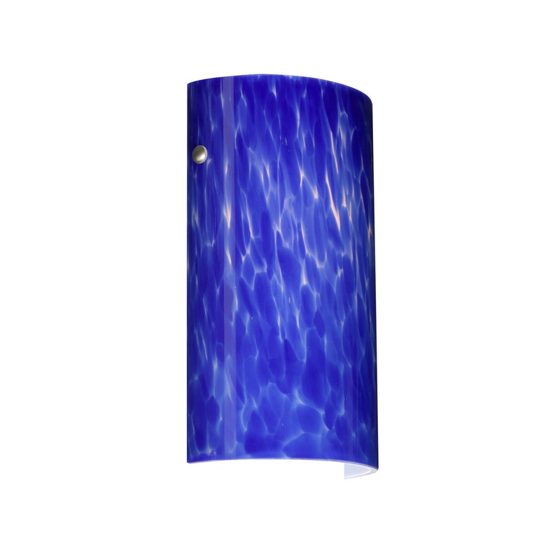 Besa 704286-LED-PN Tamburo One Light Wall Sconce Polished Nickel