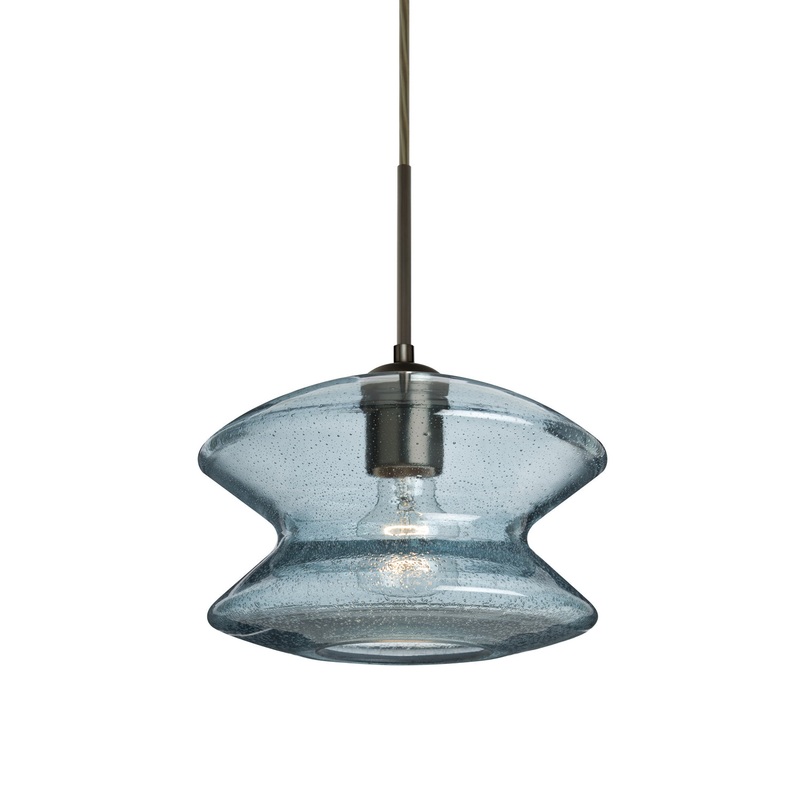 Besa J-ZENBL-BR Zen One Light Pendant Bronze