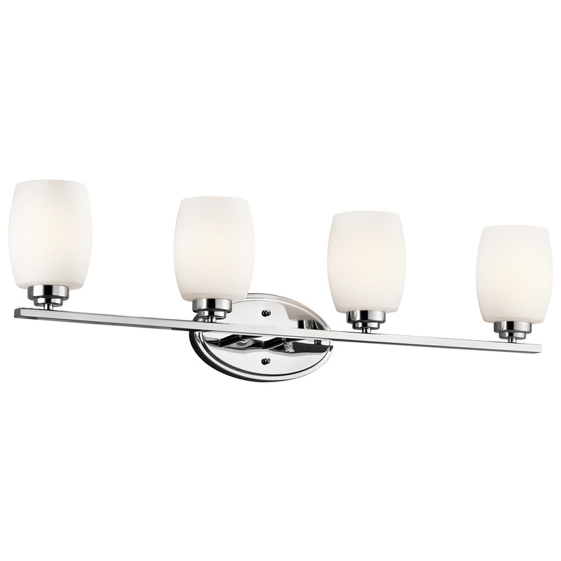 Kichler 5099CH Four Light Bath, Chrome