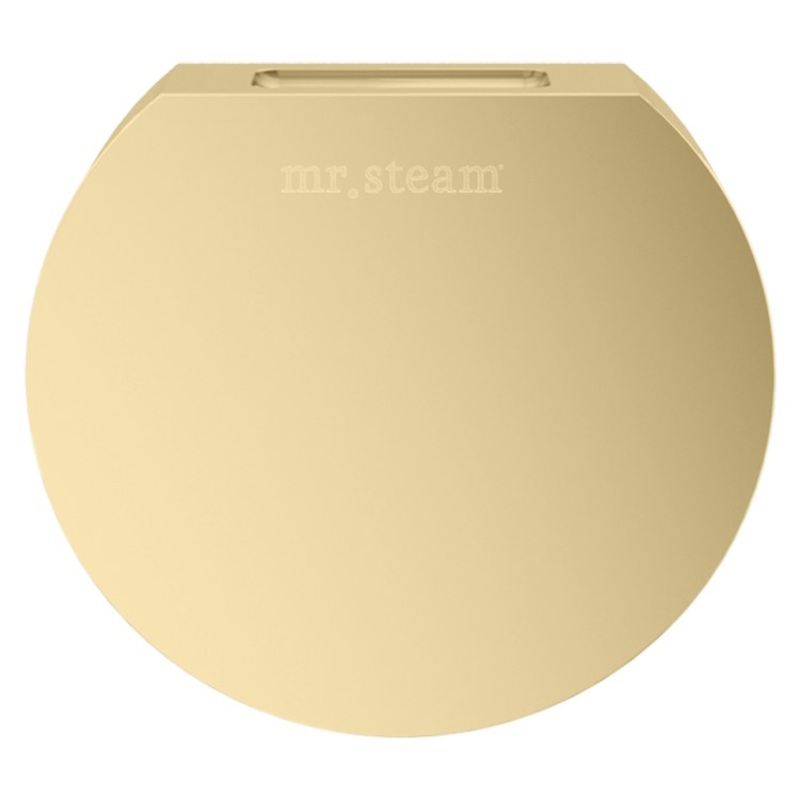 Steamhead Aroma Designer Finish Round Solid Brass Satin Brass 3 Inch