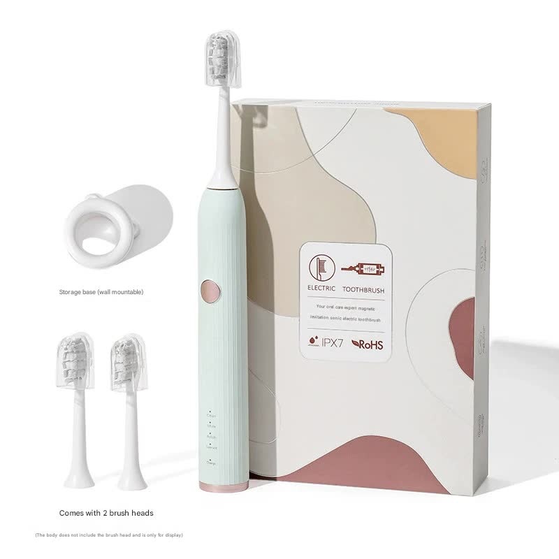 Advanced Sonic Electric Toothbrush – 8 Modes, Long Battery Life (300 Days Standby), Gentle & Effective Cleaning(Green)