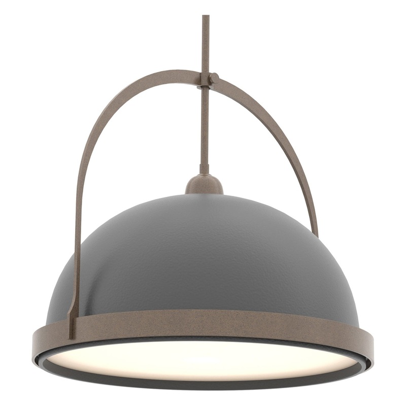 Atlas Large Pendant Bronze Black