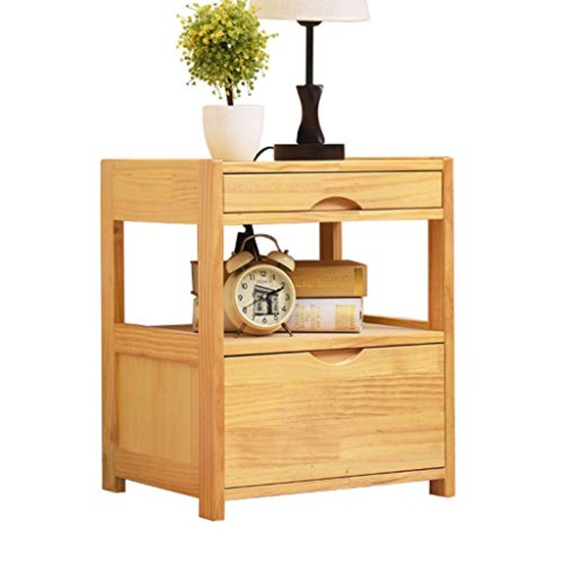 Comodini Camera da Letto Pine Comodino Moderno Semplice Armadio di immagazzinaggio Camera Locker Semplice con cassetto Comodino