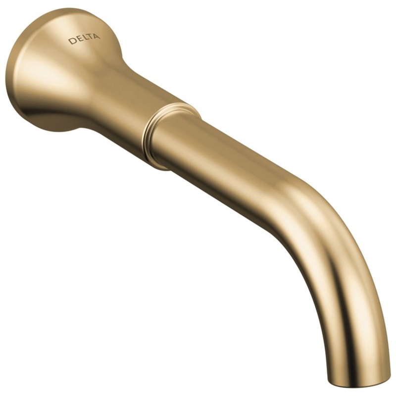 Lavatory Faucet Trinsic 8 Inch Spread 2 Less Handle WaterSense/CALGreen Champagne Bronze 1.2 Gallons per Minute Wall Mount Less Drain 3 Hole