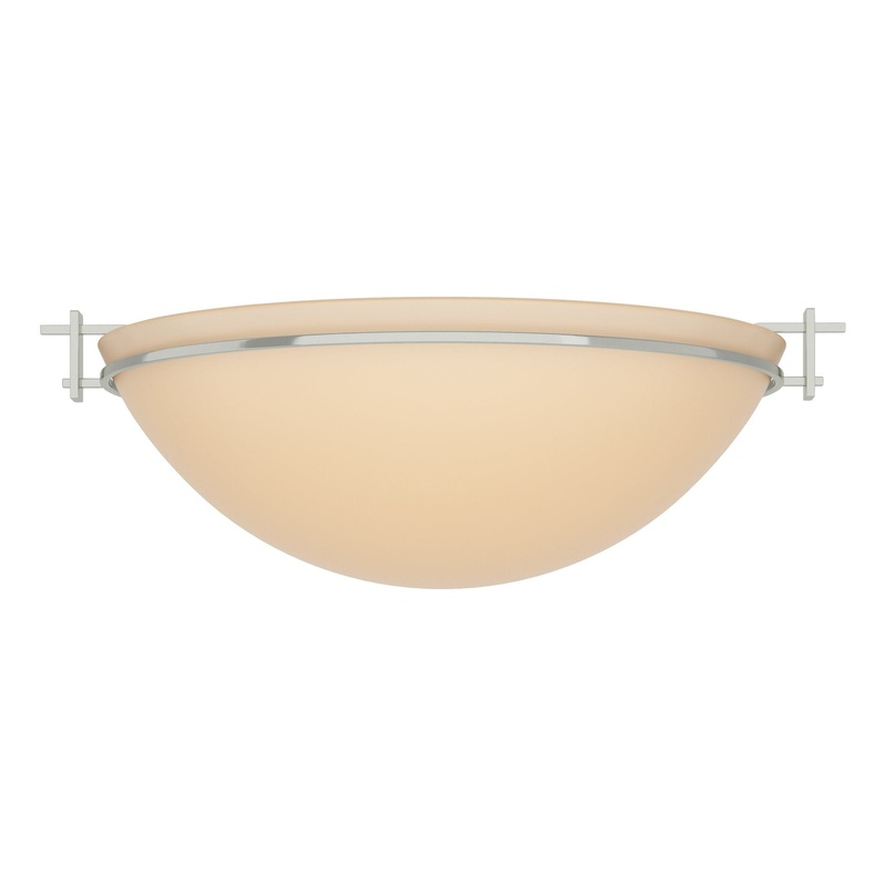 Moonband Large Semi-Flush Sterling Sand Glass (SS)