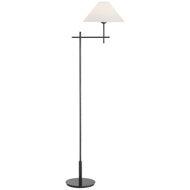 One Light Floor Lamp from the Hackney Collection in Bronze Finish by Visual Comfort Signature