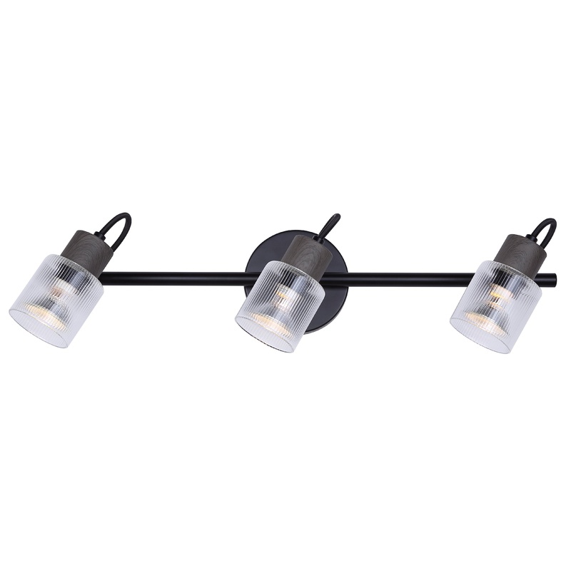 Owen 3-Light Track Lighting Black