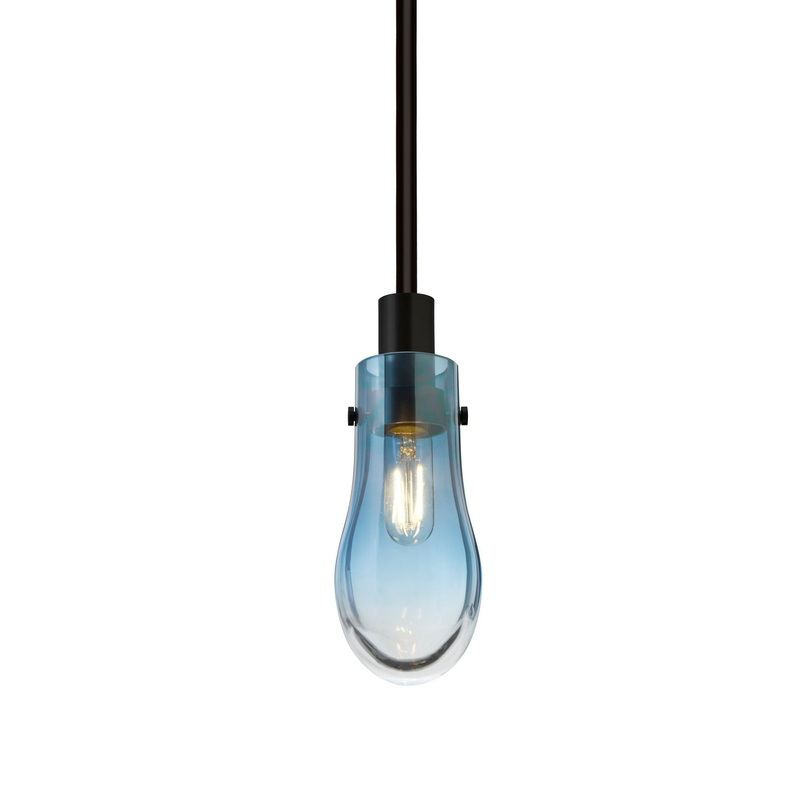 Besa 1TT-WISHBL-EDIL-BK Wish One Light Pendant Black