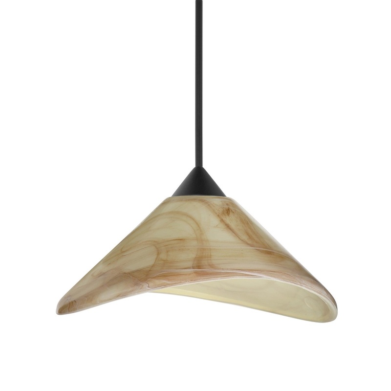 Besa 1XC-191383-BK Besa Hoppi Pendant One Light Pendant Black
