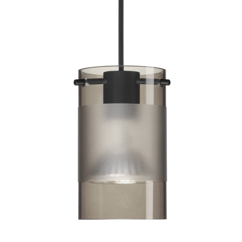 Besa 1XC-6524ES-LED-BK Besa Scope Pendant LED Pendant Black