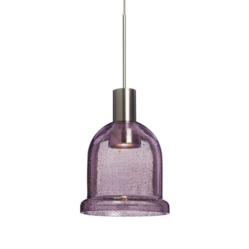 Besa 1XC-KIBAPL-LED-SN Kiba LED Pendant Satin Nickel