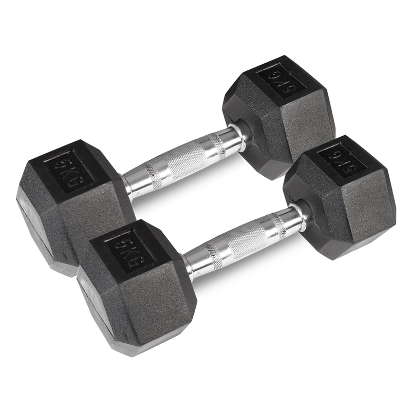 CORTEX 5kg Hex Dumbbell Pair
