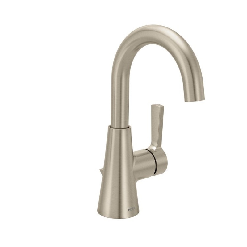 Lavatory Faucet Jase 1 Lever ADA Brushed Nickel 1.2 Gallons per Minute Pop-Up 1 Hole