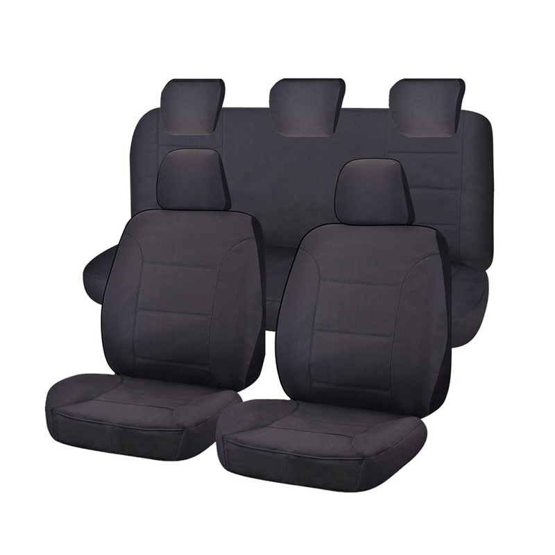 Seat Covers for FORD RANGER PX SERIES 10/2011 – 2015 DUAL CAB FRONT FR CHARCOAL ALL TERRAIN