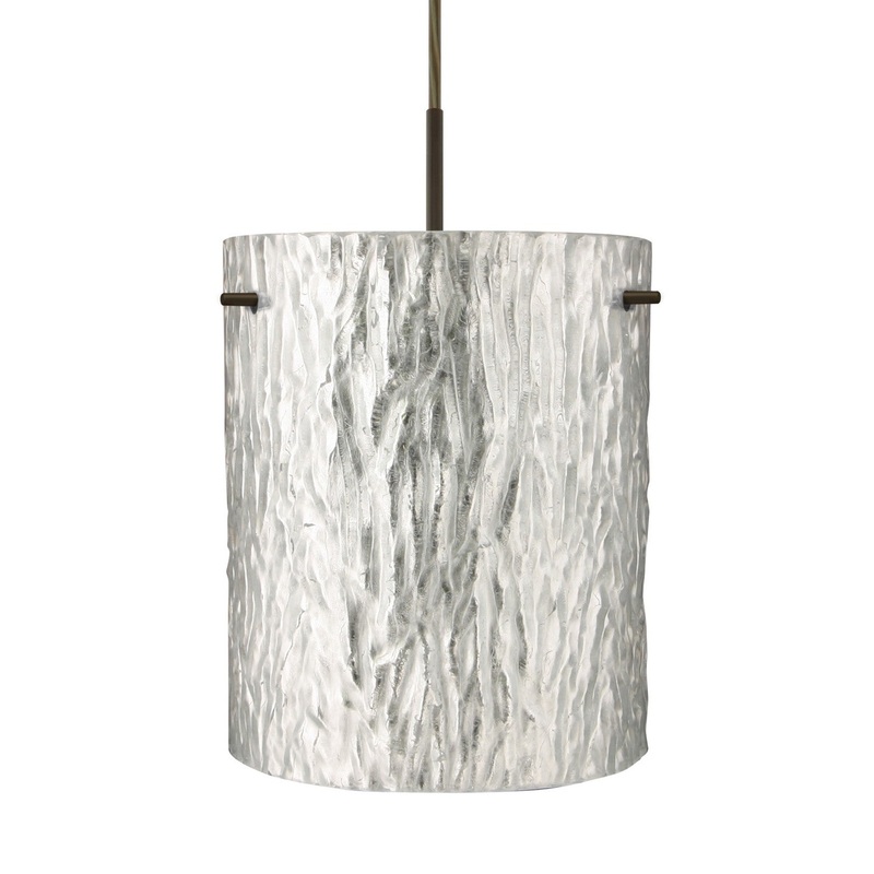 Besa 1JC-4006SS-LED-BR Besa Tamburo 8 Pendant LED Pendant Bronze