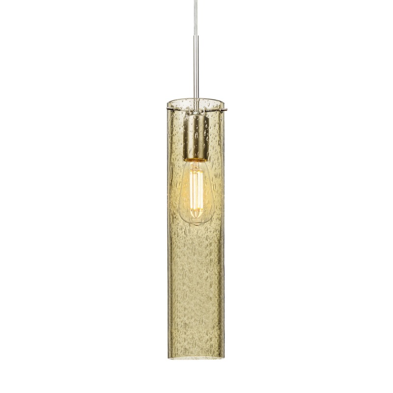 Besa 1JC-JUNI16GD-EDIL-SN Juni One Light Pendant Satin Nickel