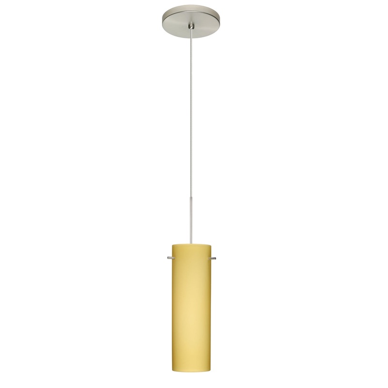 Besa 1XT-4930VM-SN Copa One Light Pendant Satin Nickel (Discontinued)