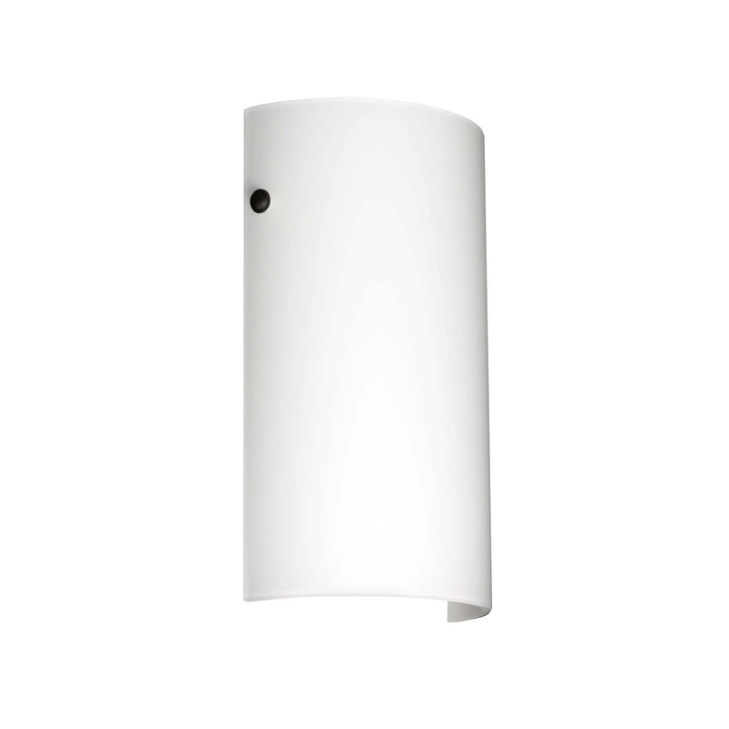 Besa 704207-BK Tamburo One Light Wall Sconce Black