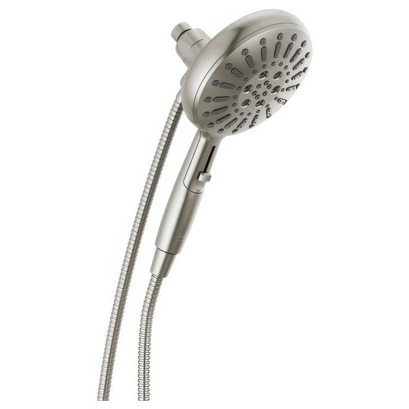 Handshower Universal Showering SureDock Magnetic Lumicoat Stainless 7 Setting WaterSense 1.75 Gallons per Minute