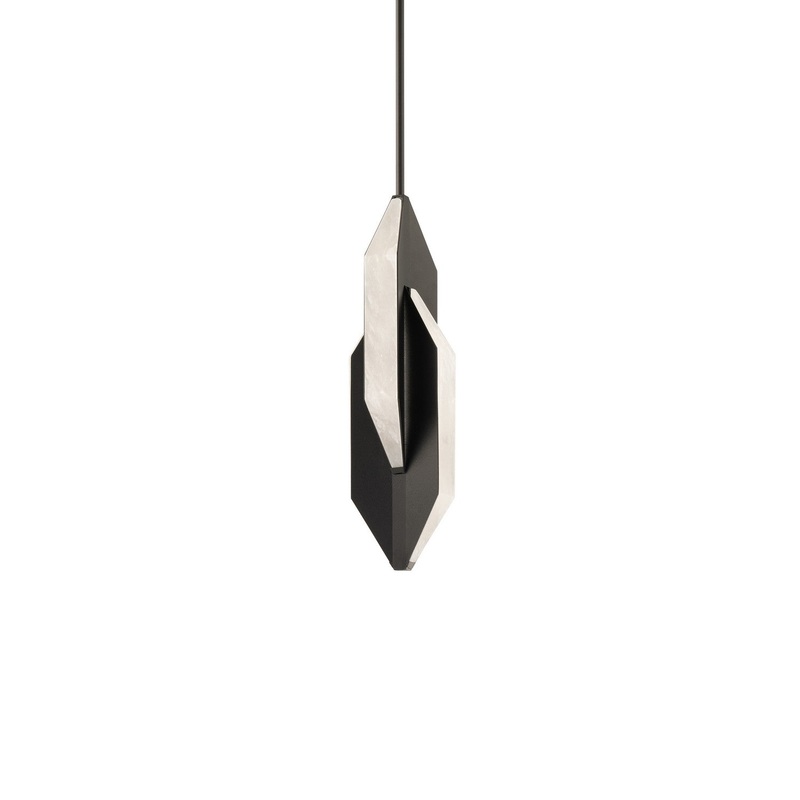 LED Mini Pendant from the Azure Collection in Black Finish by Modern Forms