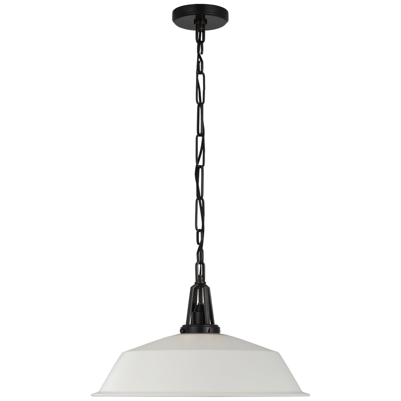 LED Pendant from the Layton Collection in Bronze Finish by Visual Comfort Signature