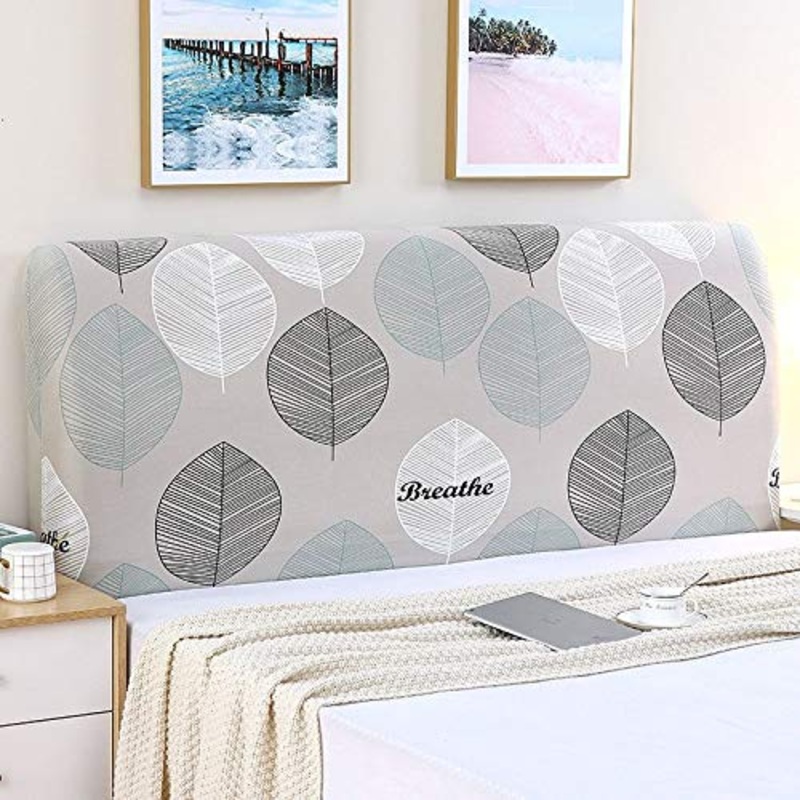 OOFAYWFD Copri/Fodera Testata Letto Copritestata Letto Singolo/Matrimoniale, 120/140/160/170/190cm Copertura Testata Letto Copritestata, Protezione Testata Elastico (Color : G, Size : 110-130cm)