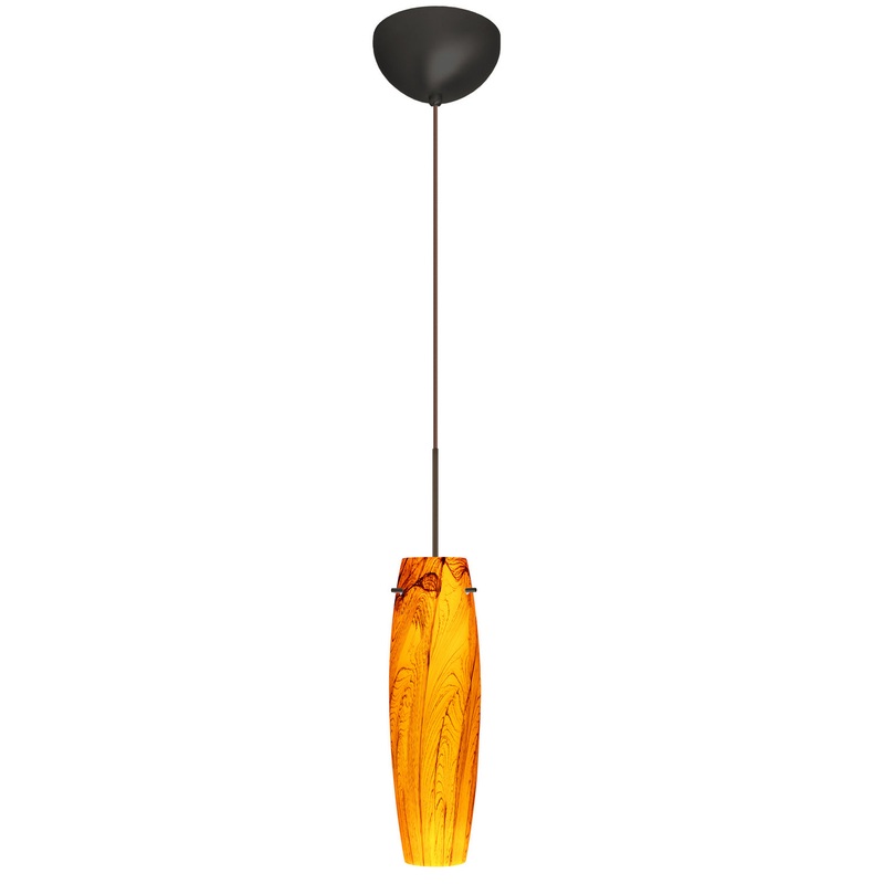 Besa 1XC-4121HB-LED-BR Tu Tu One Light Pendant Bronze