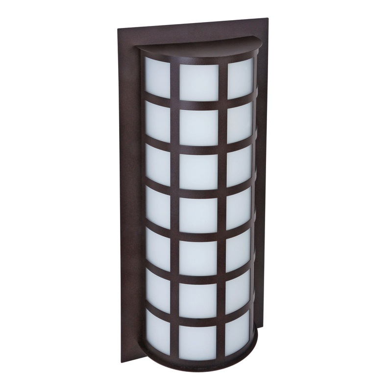 Besa SCALA20-SW-BR Scala Two Light Outdoor Wall Sconce Bronze