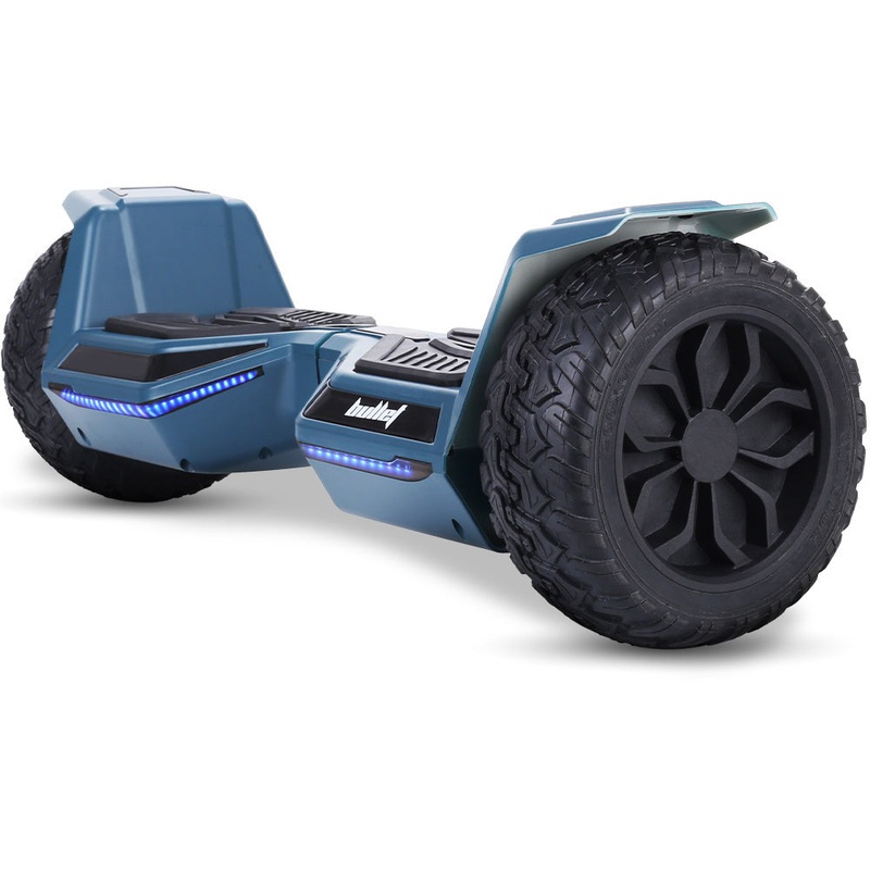 Bullet SX-4500 Hoverboard Scooter, 8.5″ Wheels, 700W Brushless, Superior Self Balancing System, UL Certified, LED Lights, Carry Bag, Navy Blue