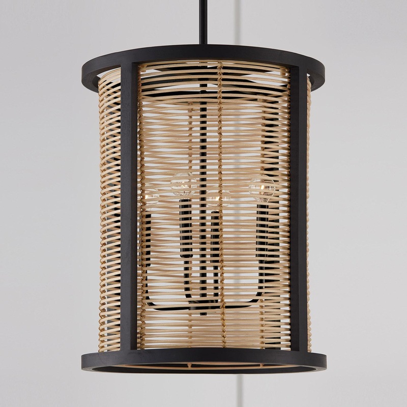 Capital Lighting 544041FK Rico 4 Light Foyer Flat Black