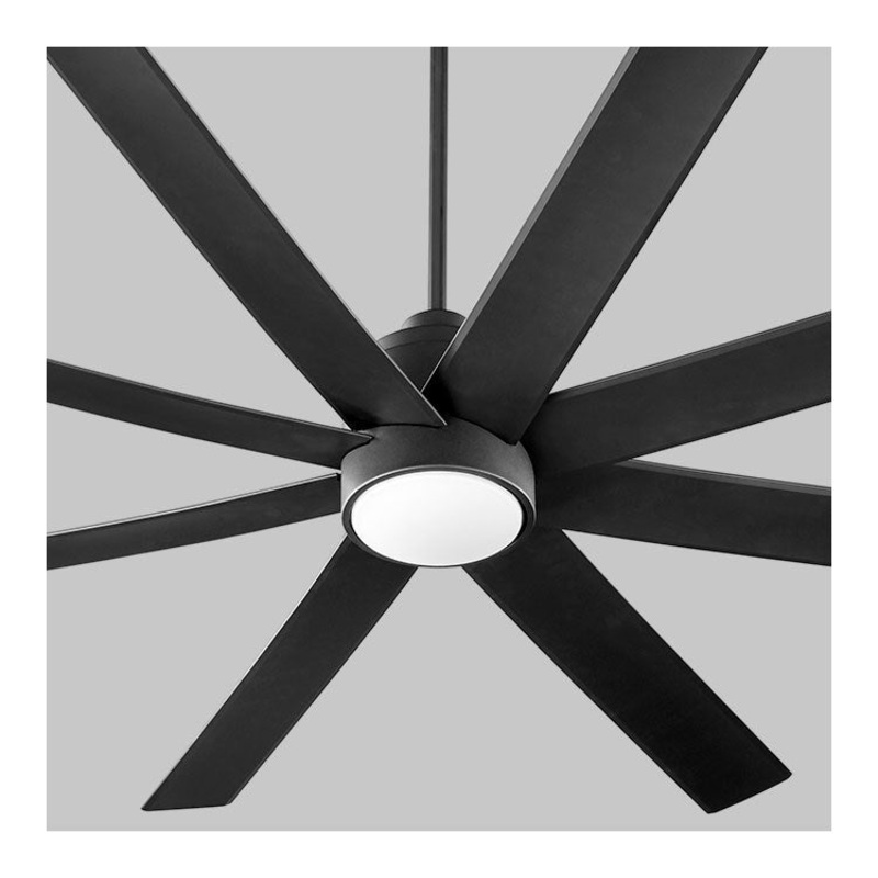 Cosmo 70″ Eight-Blade Ceiling Fan – Noir