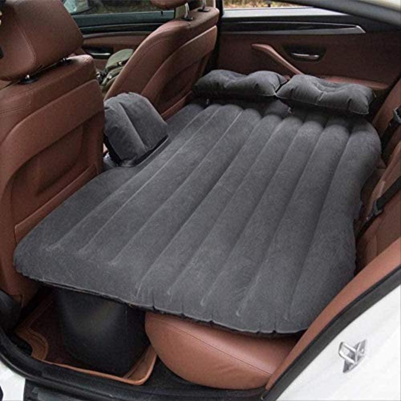 Lettino da viaggio General Motors Air Mattress viaggio materasso gonfiabile letto gonfiabile Air Bed sede della parte posteriore dell’automobile copridivano cuscino auto blu interni 5-19