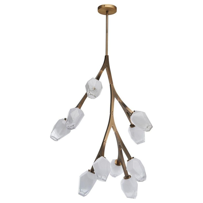 Soho 10-Light Chandelier Antique Brass