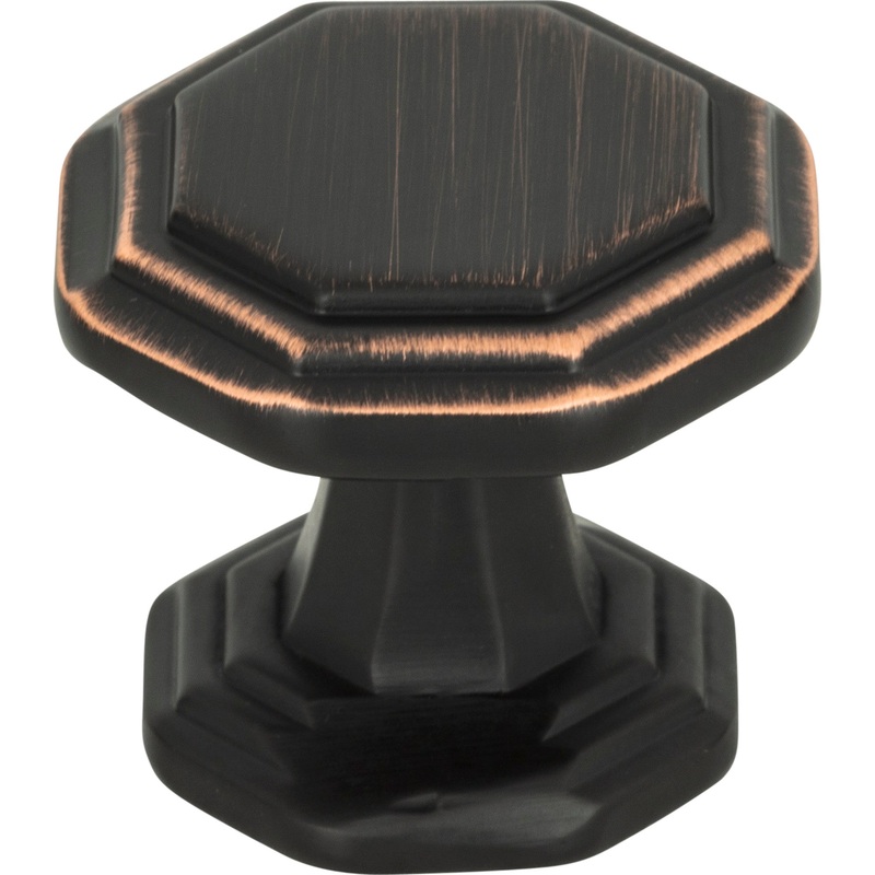 Atlas Homewares Dickinson Octagon Knob 1 1/4 Inch Venetian Bronze