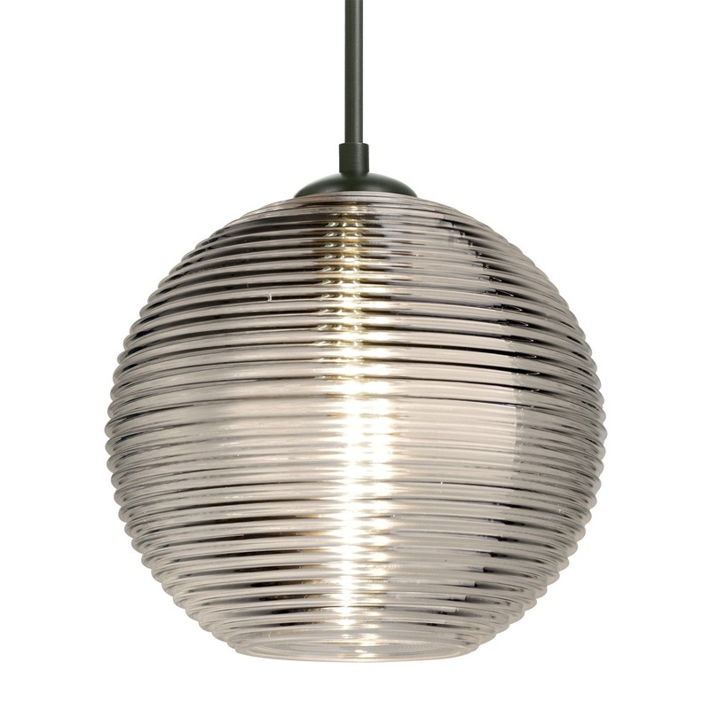 Besa 1JC-461602-BK Besa Kristall 8 Pendant One Light Pendant Black