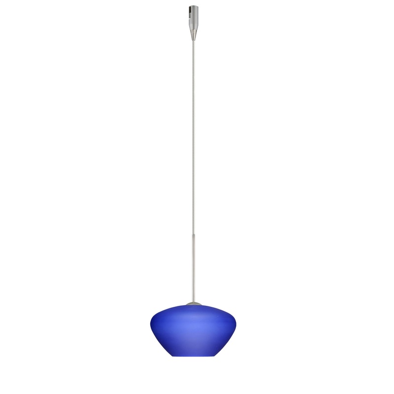 Besa RXP-541087-SN Peri One Light Pendant Satin Nickel