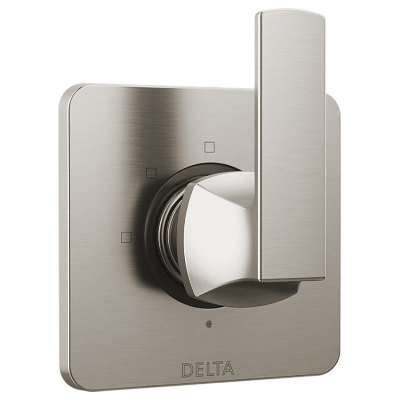 Diverter Trim Velum 2 Port 3 Functions Brilliance Stainless 1 Lever ADA