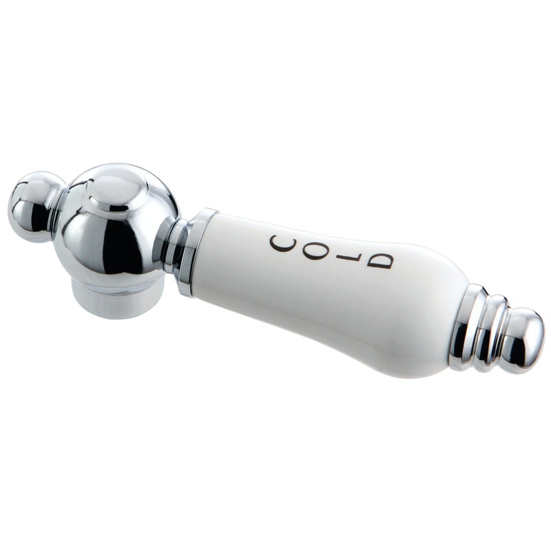 KSH3601PLC Cold Porcelain Lever Handle, Polished Chrome