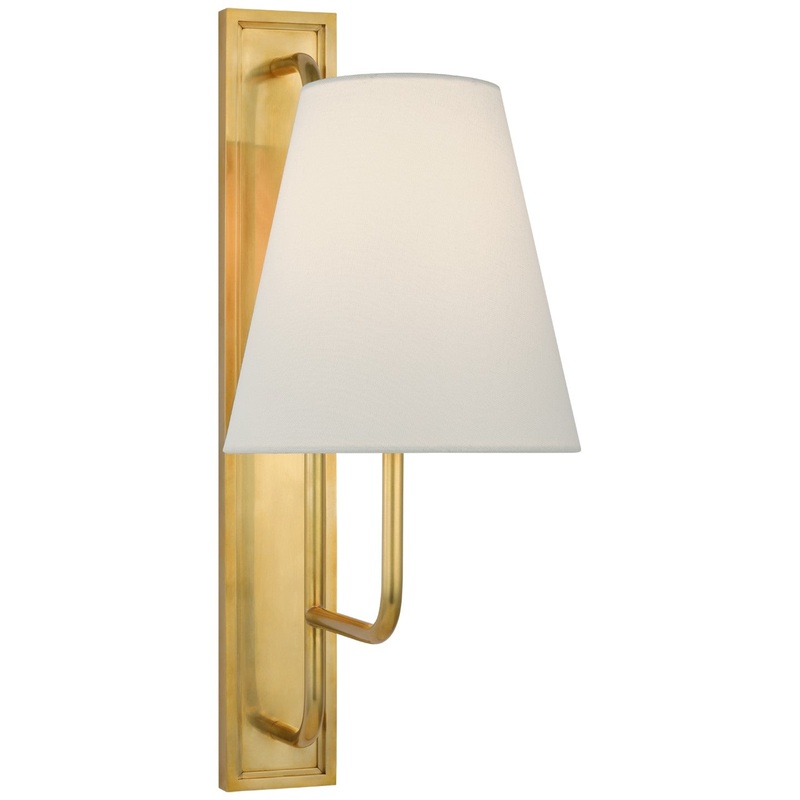 LED Wall Sconce from the Rui Collection in Hand-Rubbed Antique Brass Finish by Visual Comfort Signature