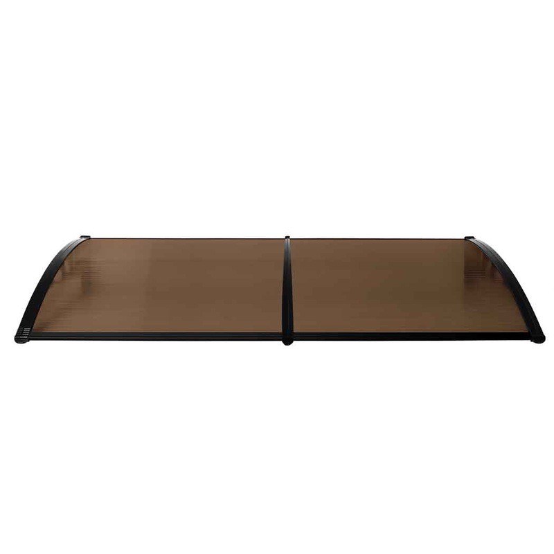Mountview Window Door Awning Outdoor 1M X 2.4M Brown 1×2.4M