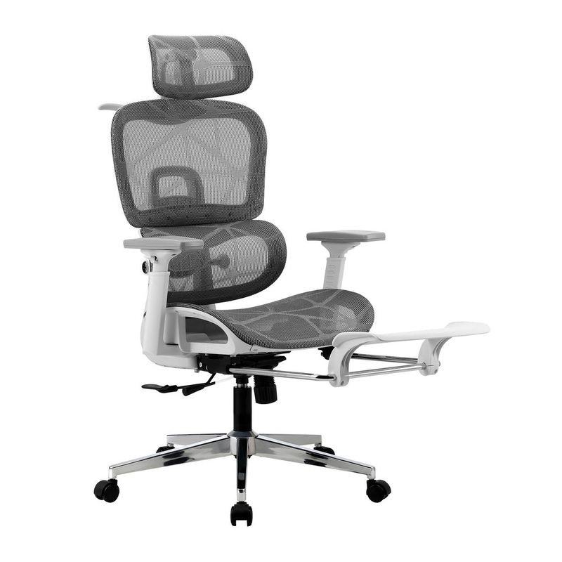 Oikiture Ergonomic Office Chair Mesh Executive Seat WH&GY